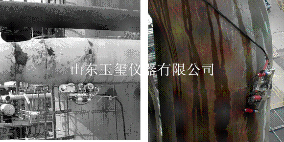 管道爬行連續(xù)測厚系統(tǒng)